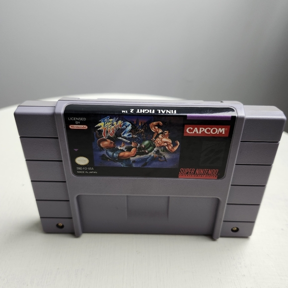 Final Fight 2 (Super Nintendo, 1993) ~AUTHENTIC GAME~ Tested & Working - Picture 3 of 4
